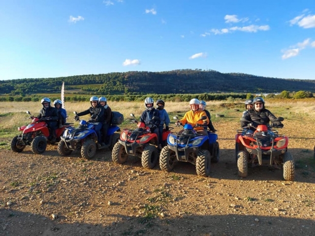  Quad outing shared with the whole family 
